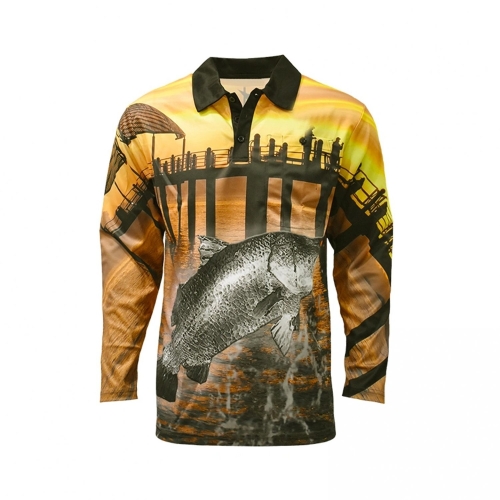 Custom Fishing Shortsleeve Shirt